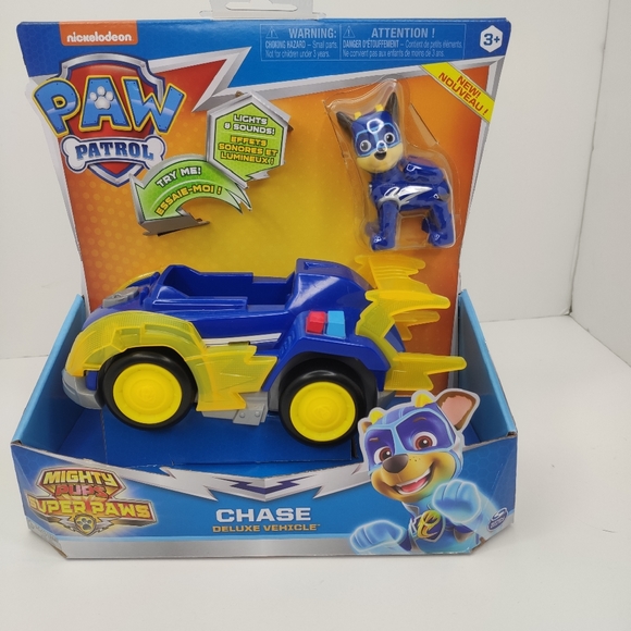 Other - Paw Patrol Mighty Pups Super Paws Chase NWT